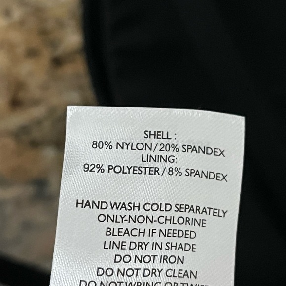 Shade & Shore Womens Black Cut Out Strappy Bikini Top 34C Beach Boho Modest Swim - Picture 7 of 10